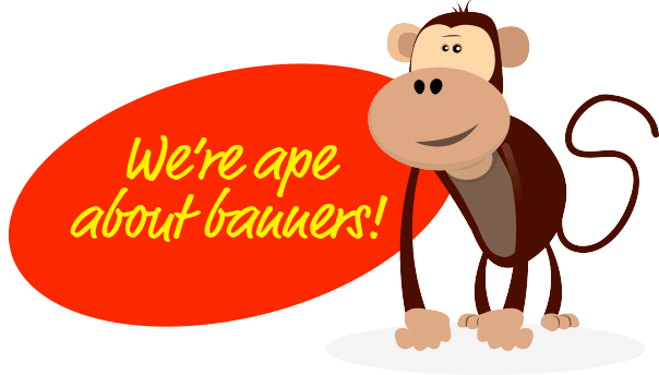 We're ape about banners!